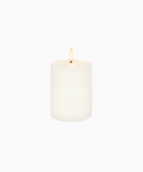 LED Classic Ivory Candle 7.8x10.1cm