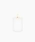 LED Nordic White Pillar Candle 7.8x10.1cm