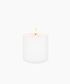 LED Nordic White Pillar Candle 10.1x10.1cm