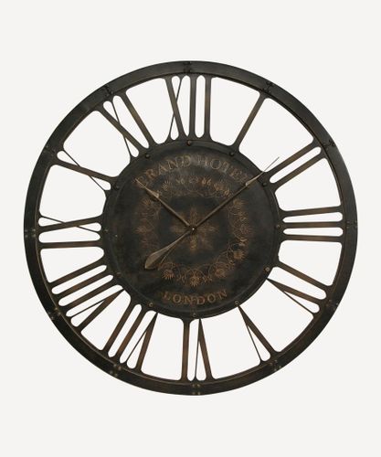 Grand Hotel Iron Wall Clock