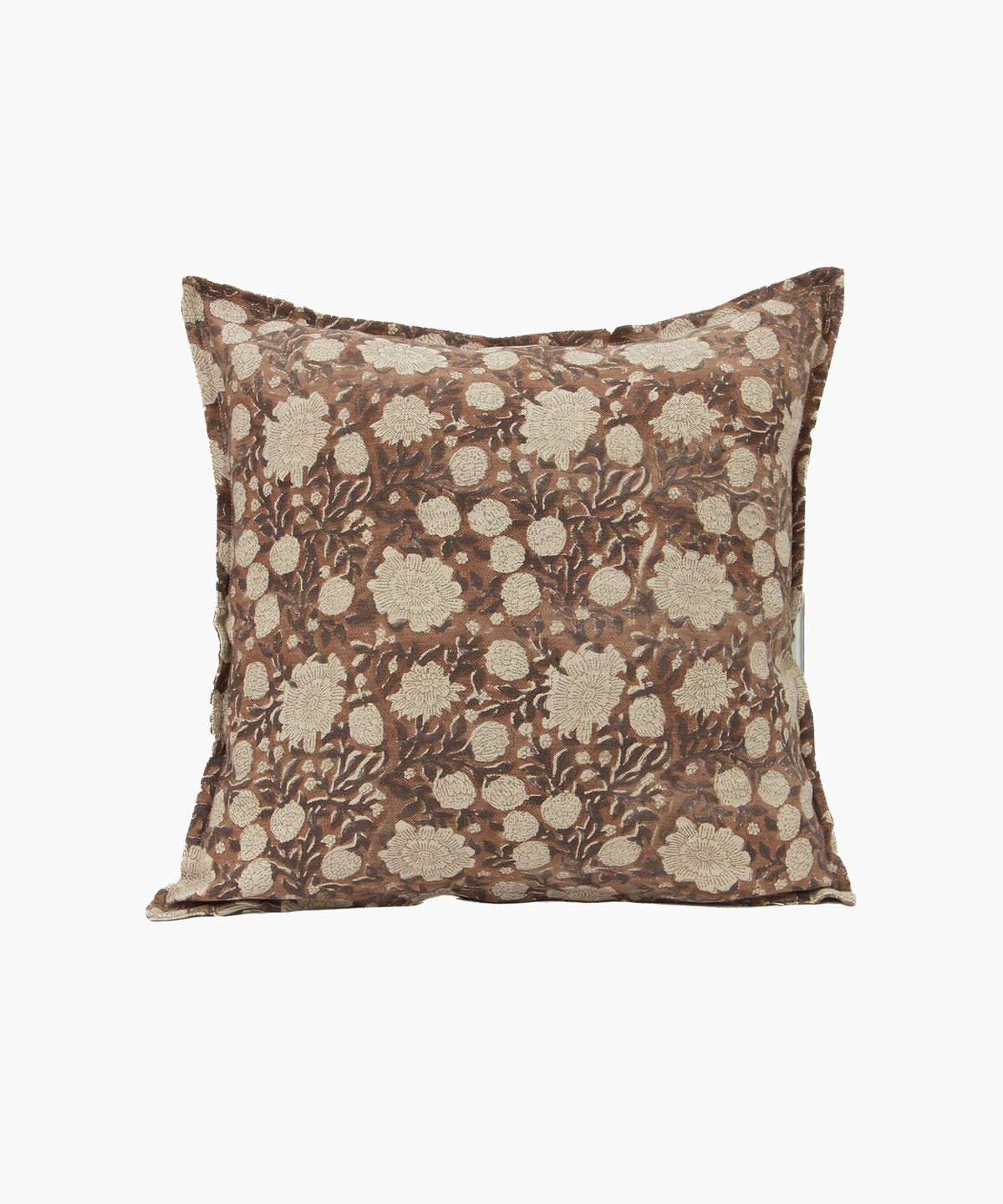 Willow Floral Handblocked Cushion Cover