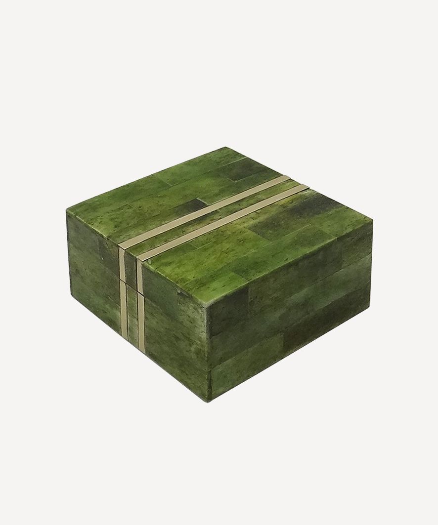 Clemont Stripe Box Sage