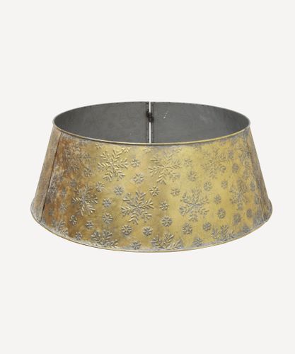 Snowflake Gold Tree Skirt Large