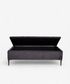 Estelle Storage Box Grey Velvet