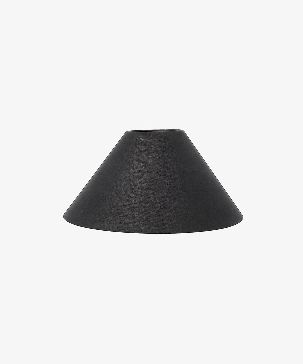 Coolie Linen Shade Black 35cm