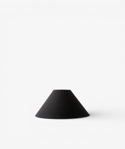 Coolie Linen Shade Black 35cm