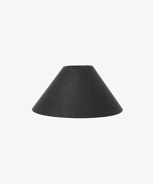 Coolie Linen Shade Black 35cm