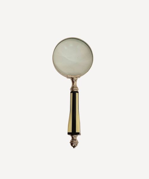 Black and White Magnifying Glass