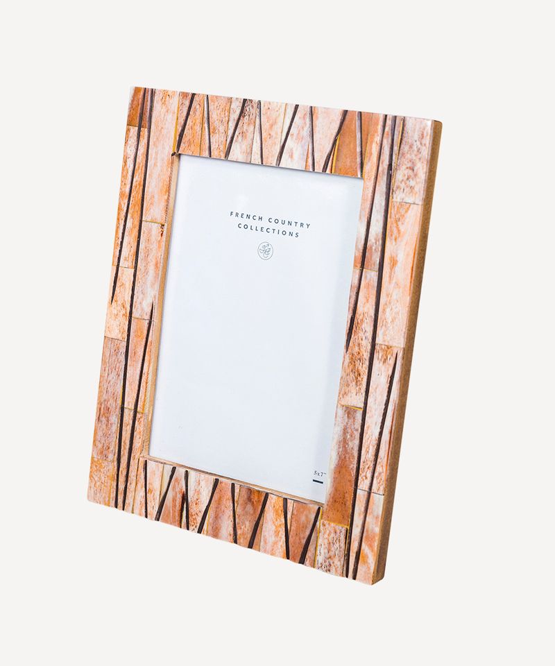 Clay Criss Cross Photo Frame 5x7"