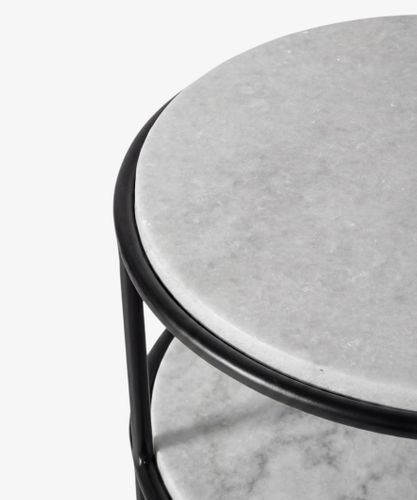 Finn Double Shelf Sidetable