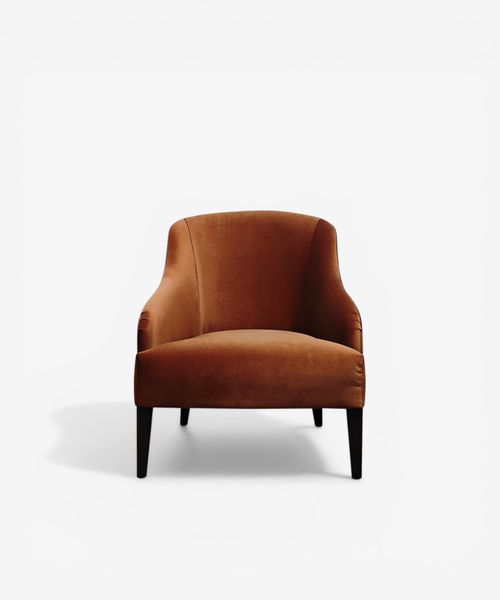 Luna Armchair Rust