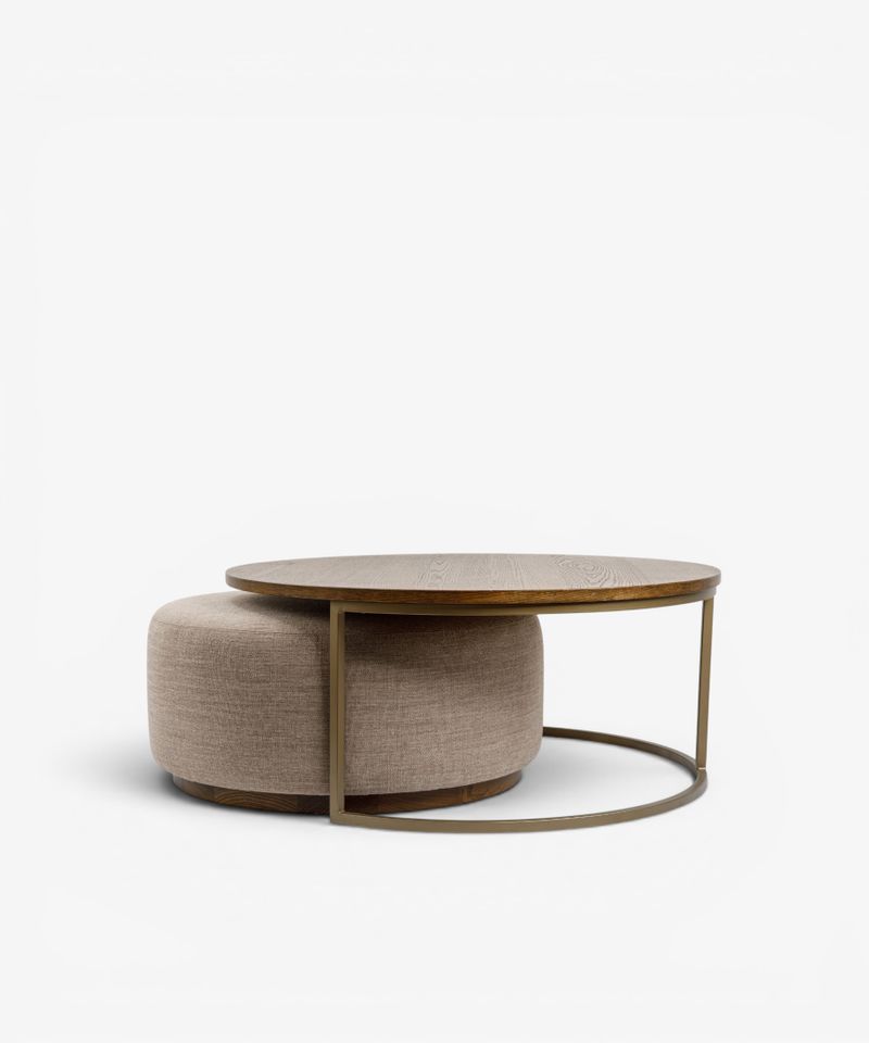 Edison Coffee Table Ottoman Coffee