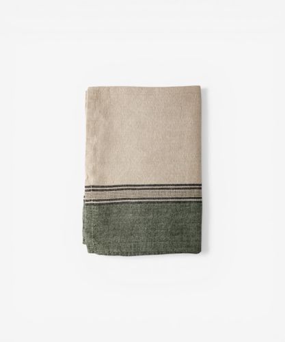 Atelier Ribbon Teatowel Green