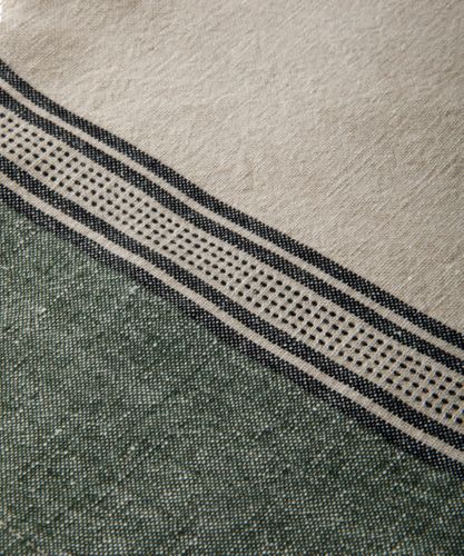Atelier Ribbon Teatowel Green