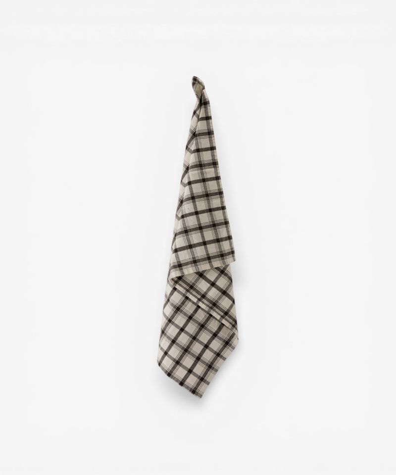 Larder Check Teatowel
