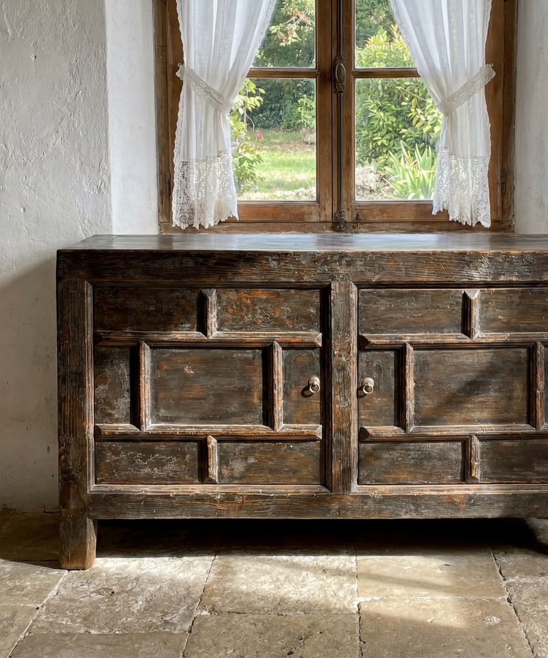 Panel Sideboard Black
