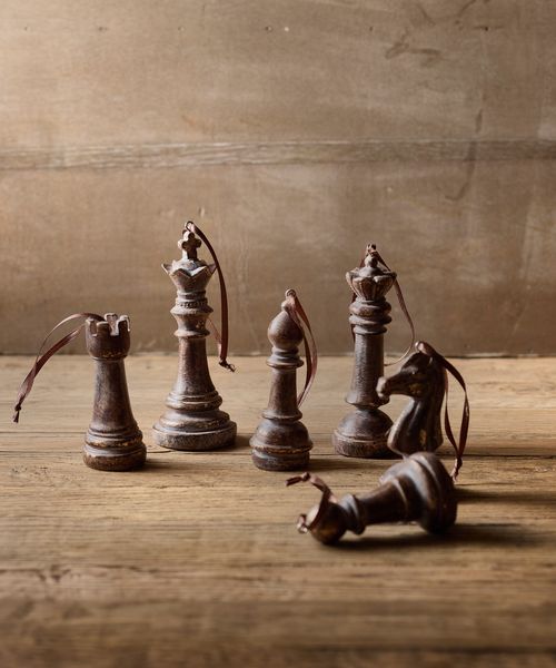 Hanging Chess Pieces (6PC)