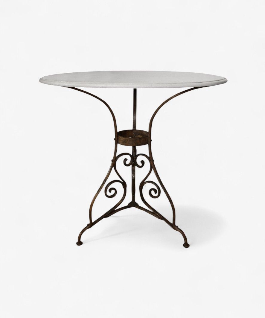 Paris Round Marble Table