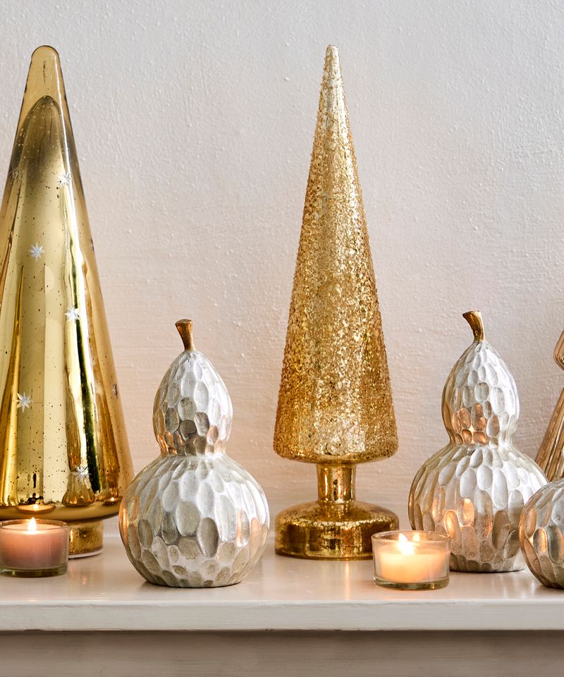 Silver Gourd D&eacute;cor