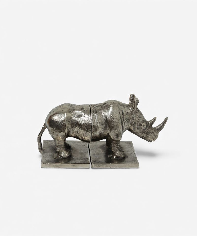 Rhino Bookends