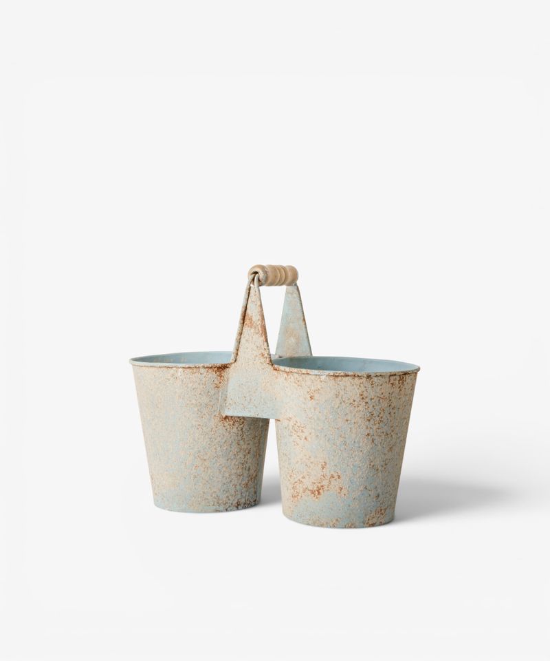 Jardin Seedling Holder Antique Blue