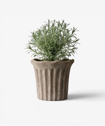 Terra Fluted Planter Medium
