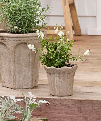 Terra Fluted Planter Small