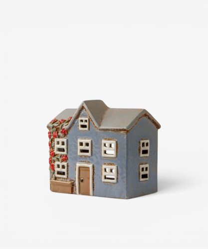 Devon Peak Tea Light Cottage Cornflour