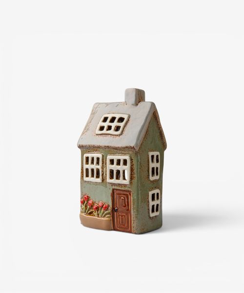 Devon Petite Tea Light Cottage Sage