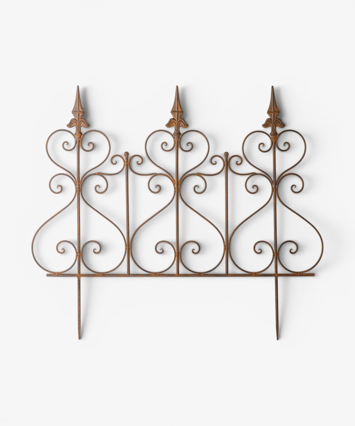 Ornamental Iron Garden Border Short