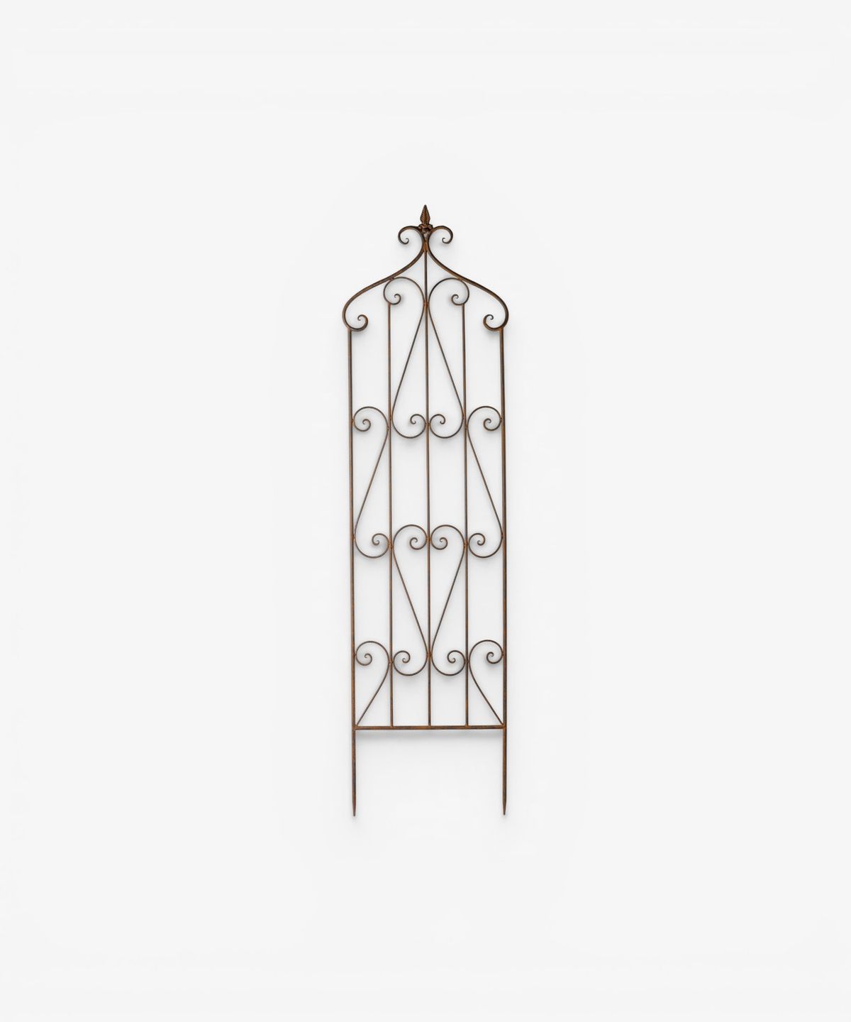 Ornamental Iron Garden Panel Tall