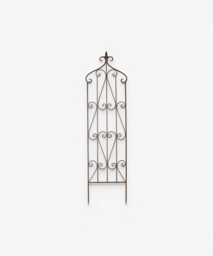 Ornamental Iron Garden Panel Tall