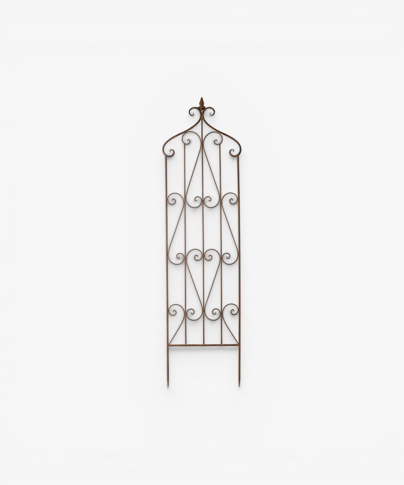 Ornamental Iron Garden Panel Tall