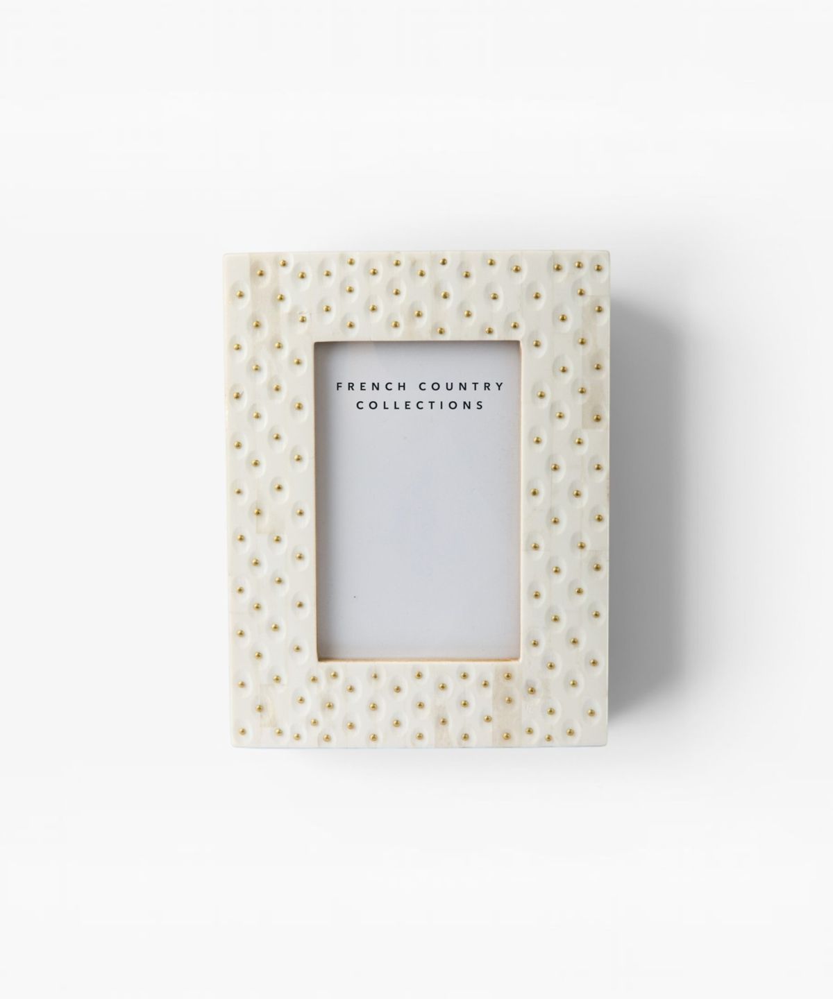 Pearl Dot Photo Frame 4x6"