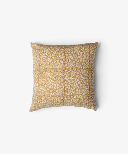 Fieldflower Handblocked Cushion Cover