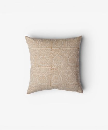 Sandstone Handblocked Cushion Cover