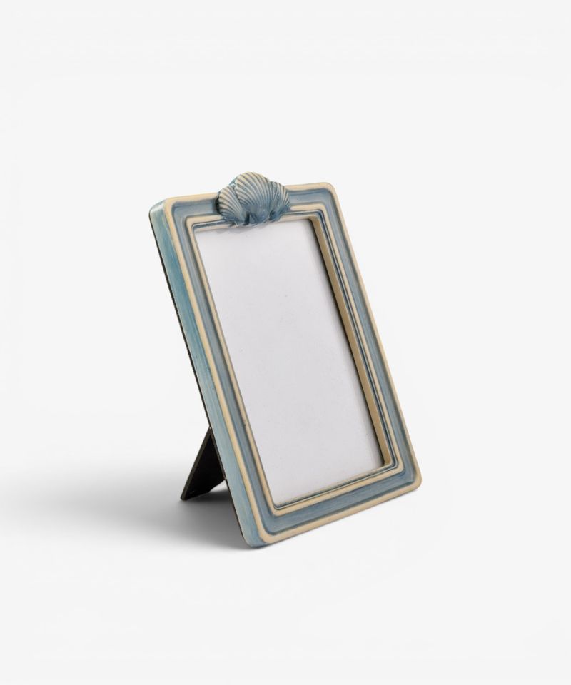 Seashell Portrait Photo Frame 4x6"