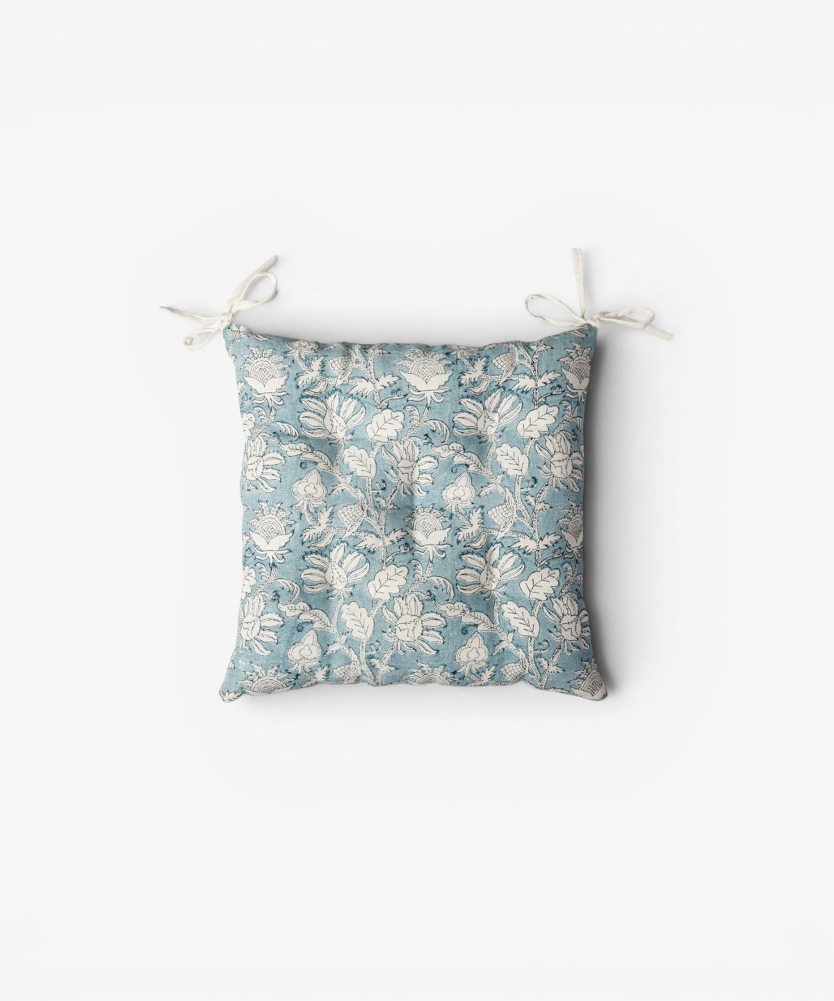 Willow Blue Block Chair Squab