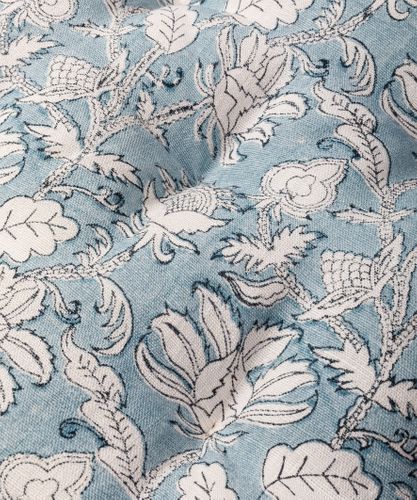 Willow Blue Block Chair Squab