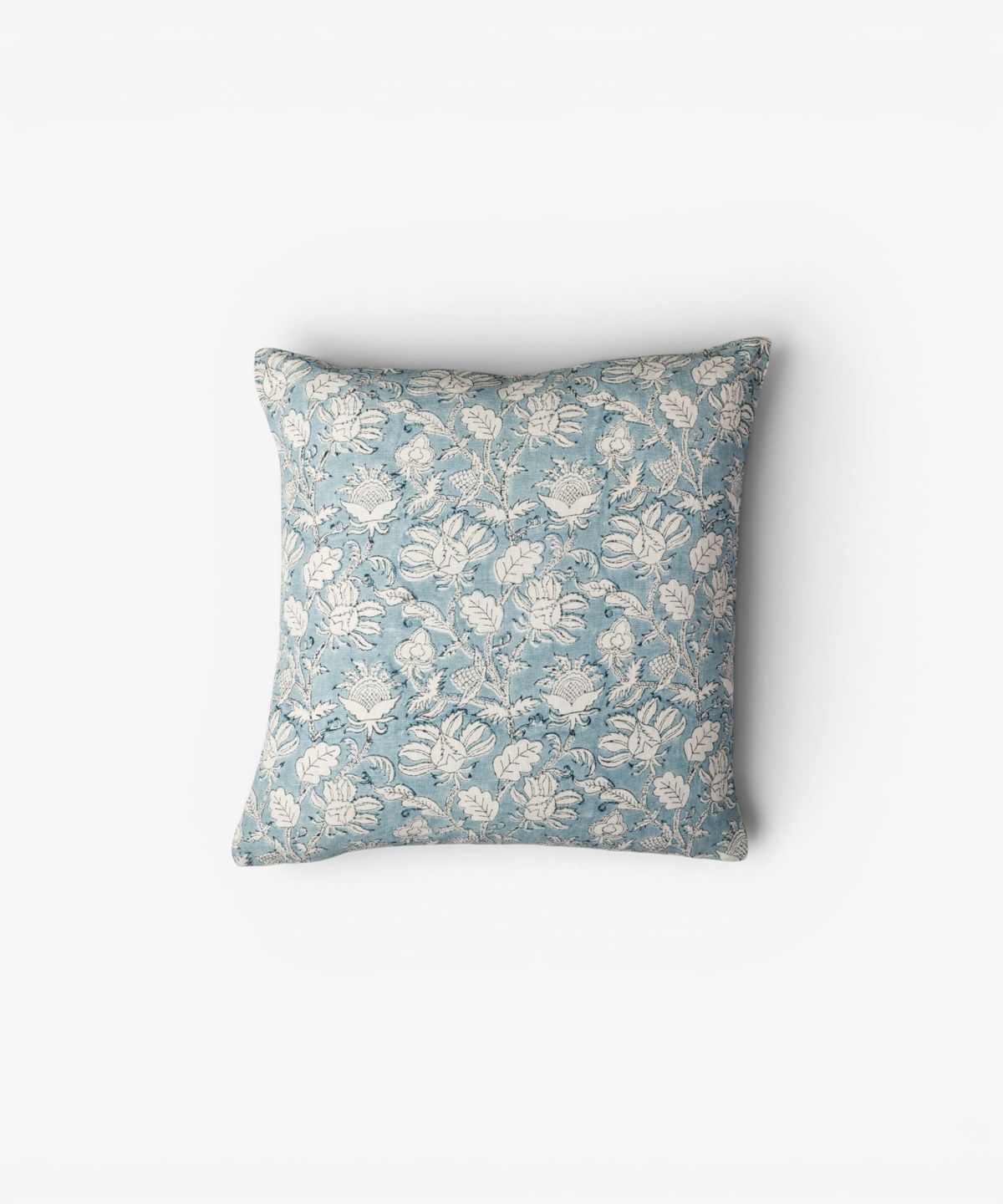 Willow Blue Block Cushion Cover