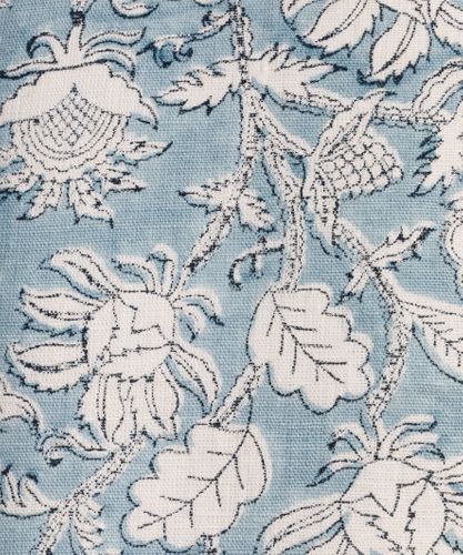 Willow Blue Block Cushion Cover