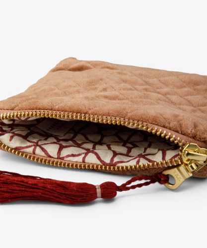 Novi Blush Quilted Pouch