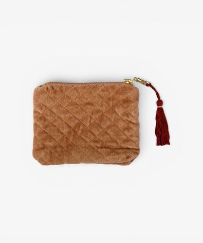 Novi Blush Quilted Pouch