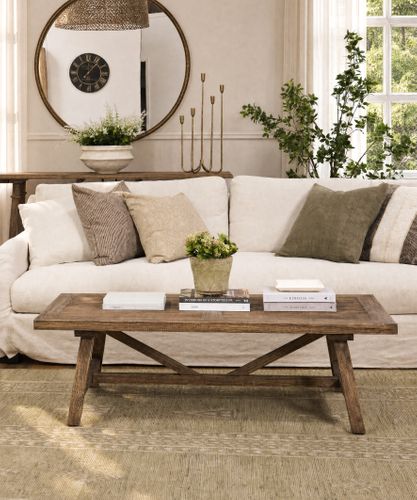 Remi Trestle Coffee Table