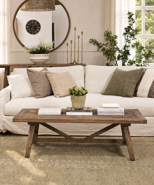 Remi Trestle Coffee Table