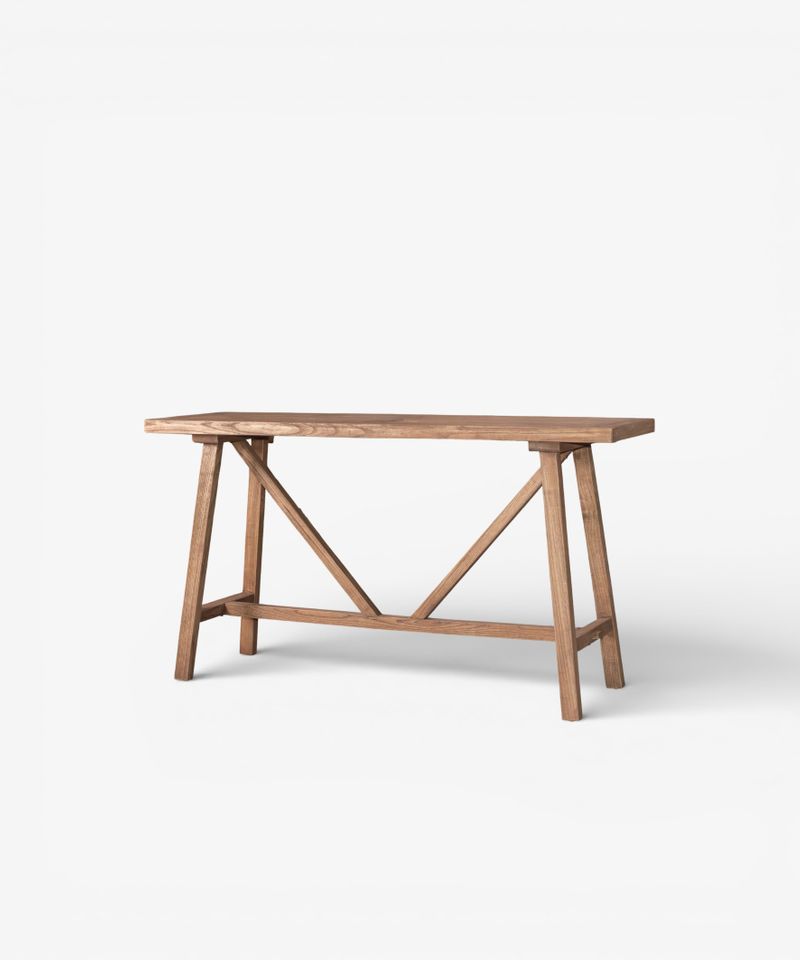 Remi Trestle Console Table