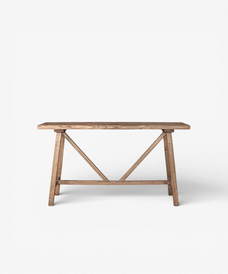 Remi Trestle Console Table