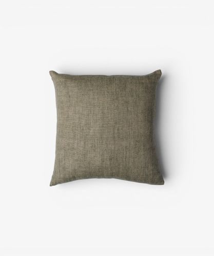 Linen Cushion Cover Olive