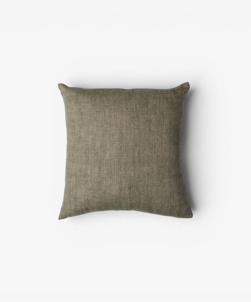Linen Cushion Cover Olive