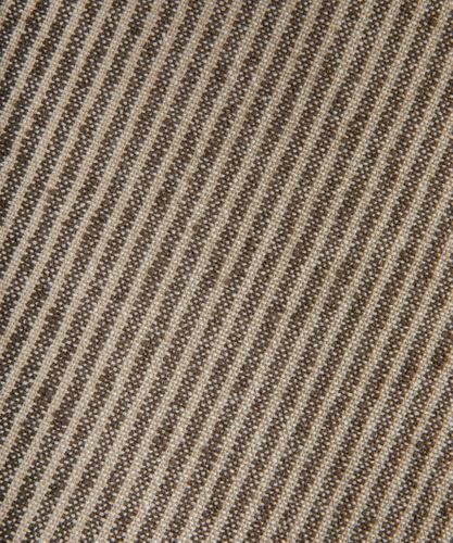 Ticking Cushion Cover Brown
